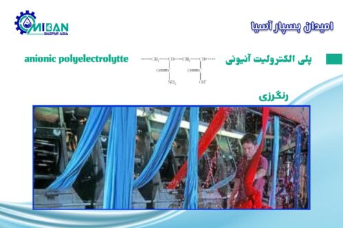 پلی الکترولیت آنیونی در رنگرزی