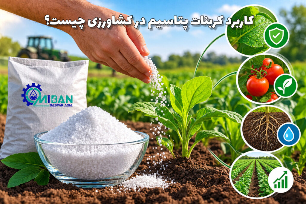 کربنات پتاسیم در کشاورزی چه نقشی دارد؟